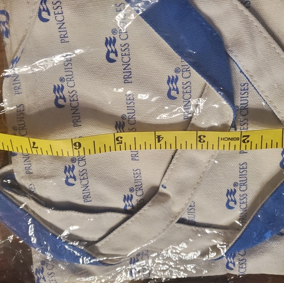 Princess Cruises Cruiselines Canvas Tote Carry Bag NIB - Picture 2 of 6